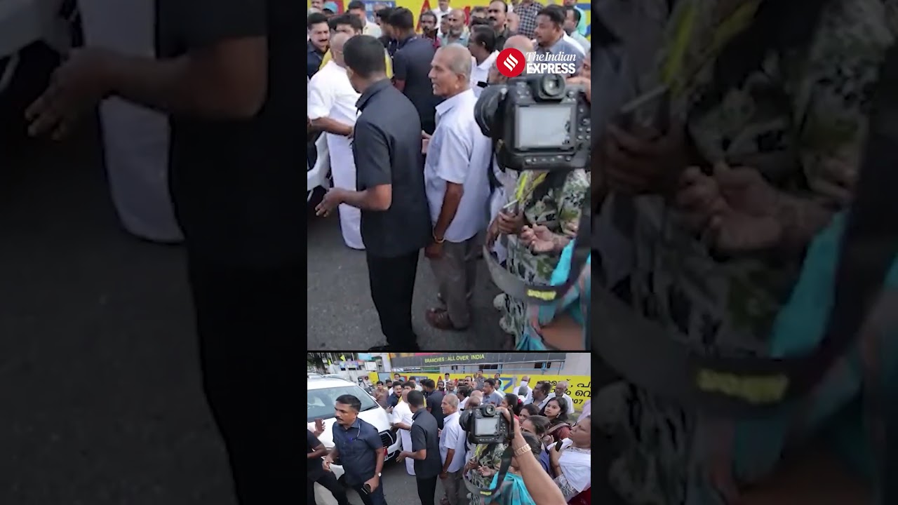 &lsquo;Speak Respectfully&rsquo;: Kerala CM In Heated Exchange With Congress Workers In Chendamangalam