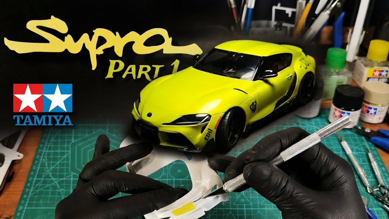 Building the Tamiya GR Supra – Part 1: The Assembly Begins!