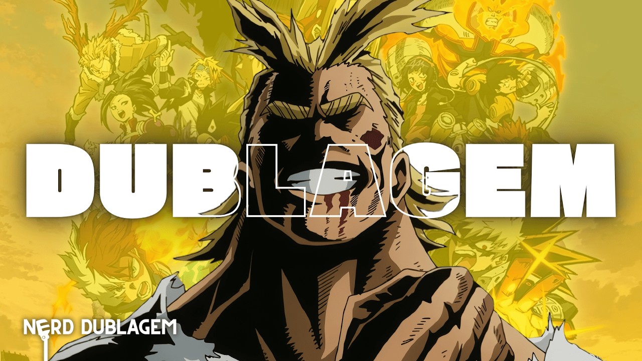 O ALL MIGTH QUASE TEVE OUTRA VOZ E VOCÊ NÃO SABIA!! DUBLAGEM DE MY HERO ACADEMIA!!