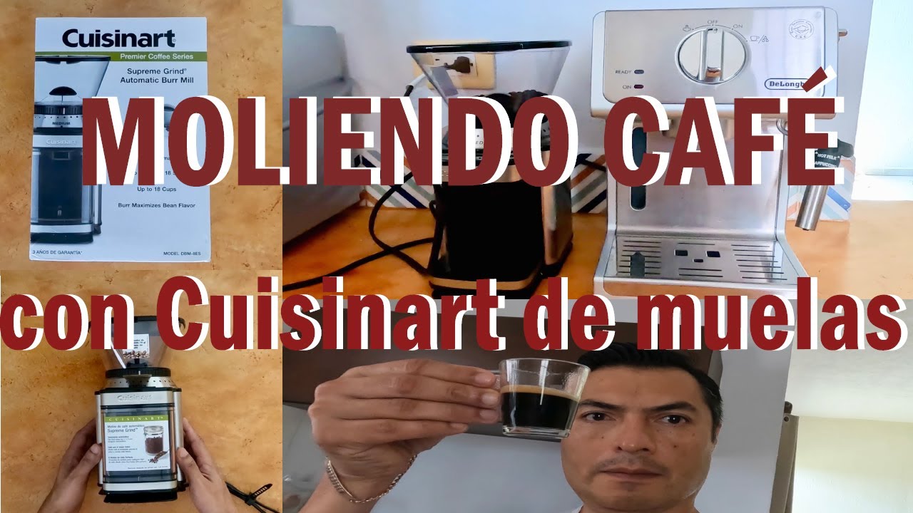 UNBOXING Moliendo Café con MOLINO CUISINART