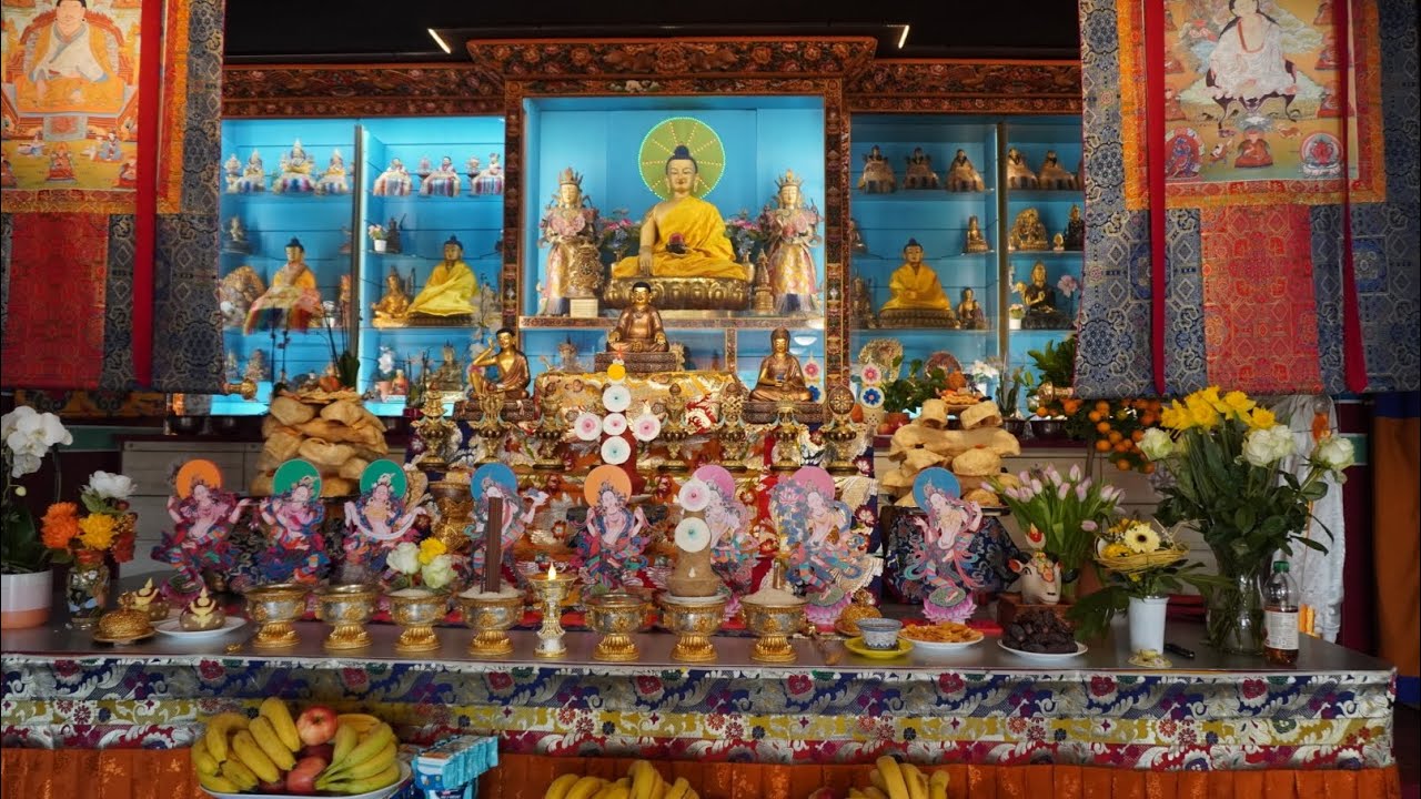 Parinirvana of Marpa lötsawa and Jetsun Milarepa ༧རྗེ་བཙུན་མི་ལའི་འདས་མཆོད།