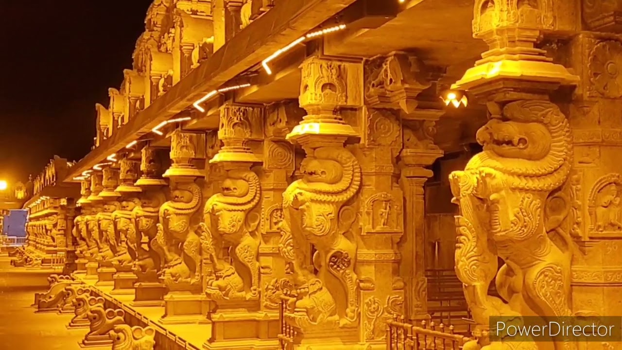yadagiri temple lighting