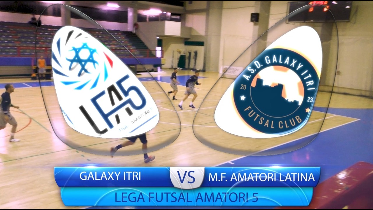 4-1 HIGHLIGHTS - finale tra MONDO FUTSAL AMATORI LATINA & GALAXY ITRI - LEGA FUTSAL AMATORI 5