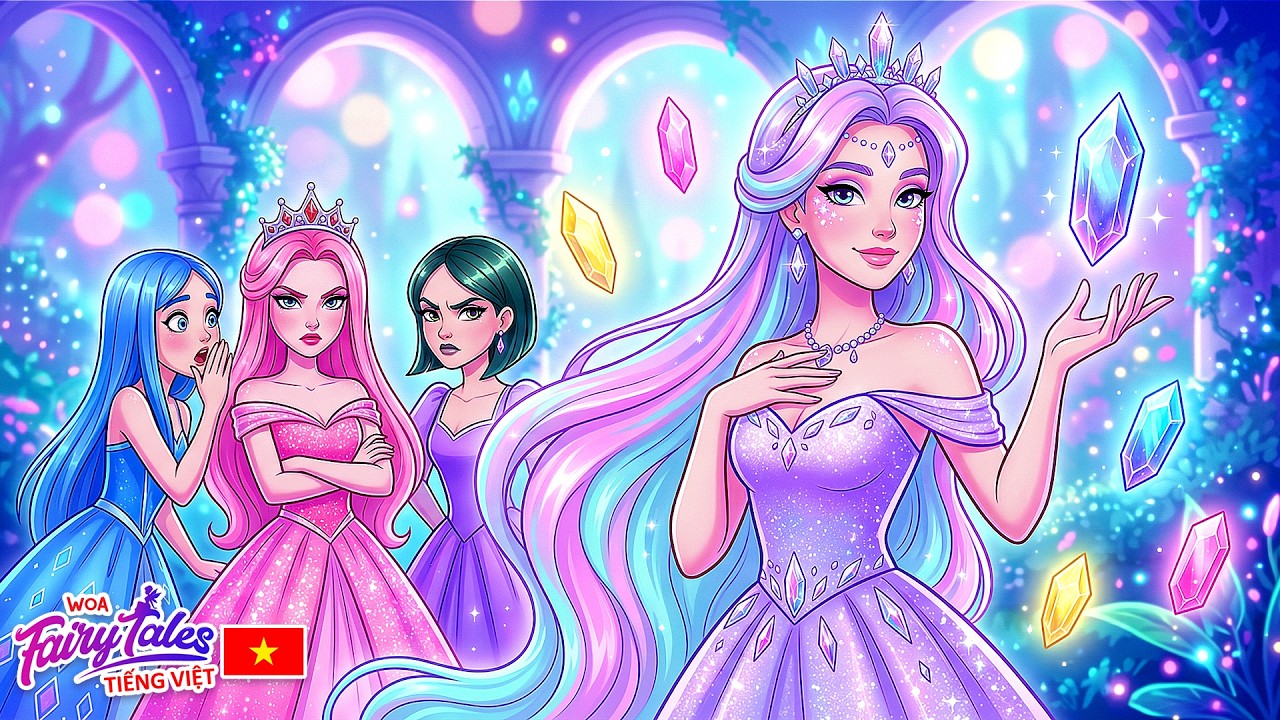 Công Chúa Đá Quý💎Kim Cương,Lục Bảo,Hồng Ngọc💎 Truyện Hay Mỗi Ngày