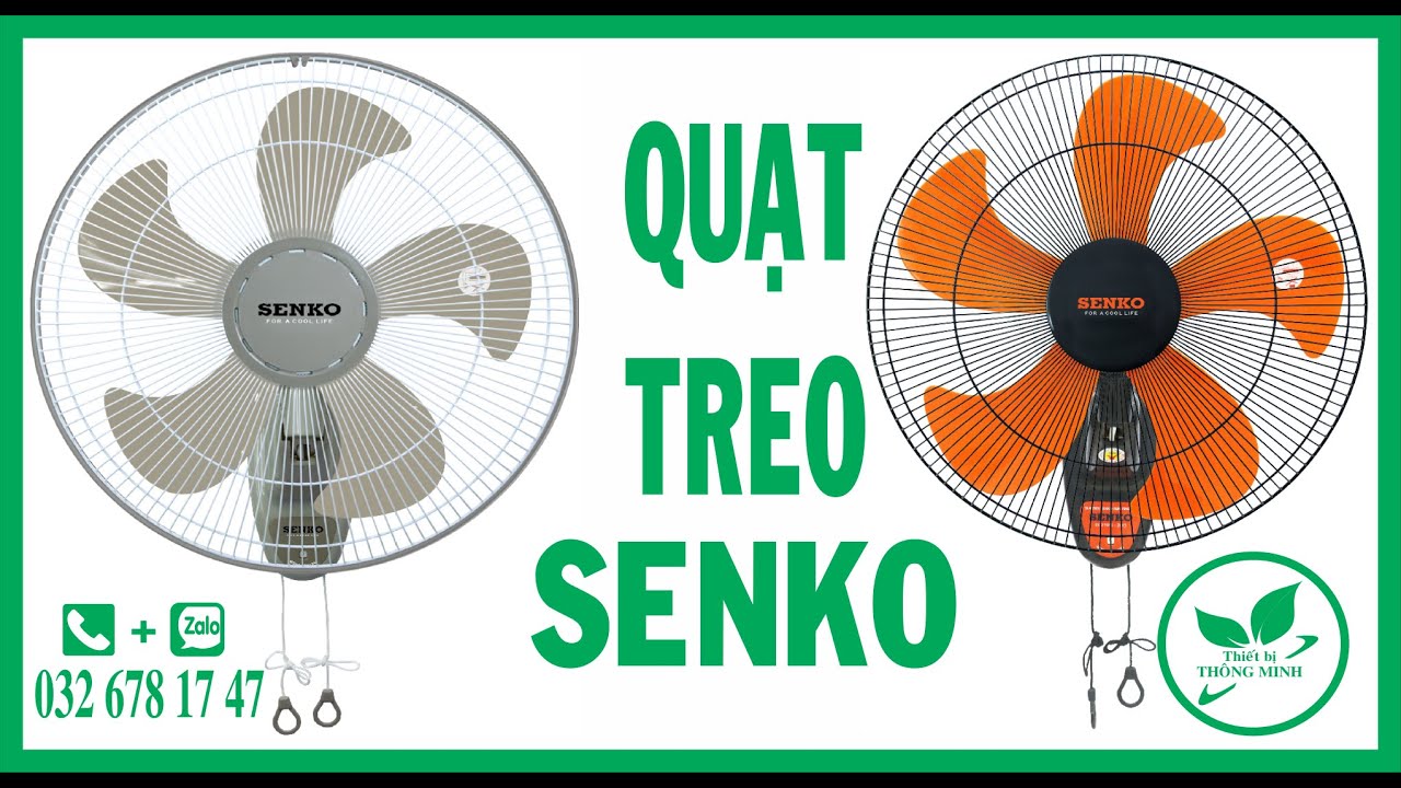 QUẠT TREO TƯỜNG SENKO (TC1880) , QUẠT CÔNG NGHIỆP SENKO | Thiết Bị Thông Minh