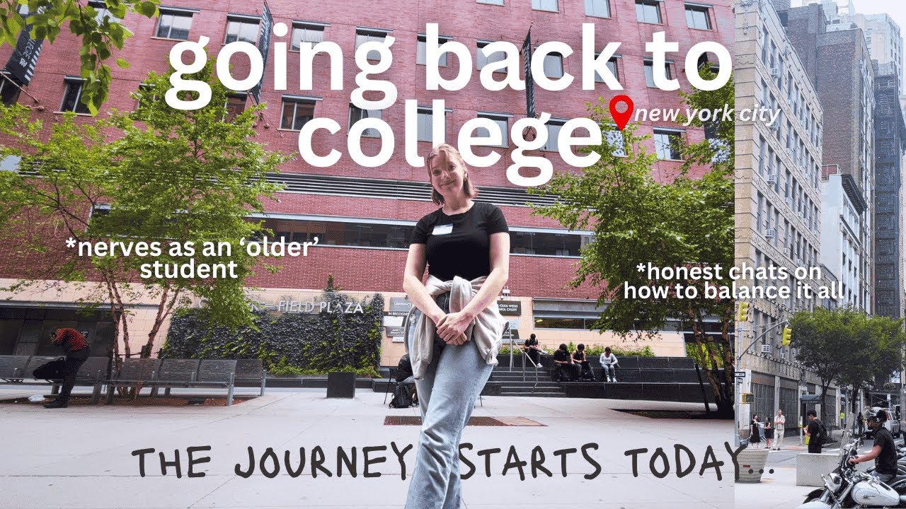 BACK TO SCHOOL IN YOUR 30s: Orientation Day *second degree prep* | ep 1