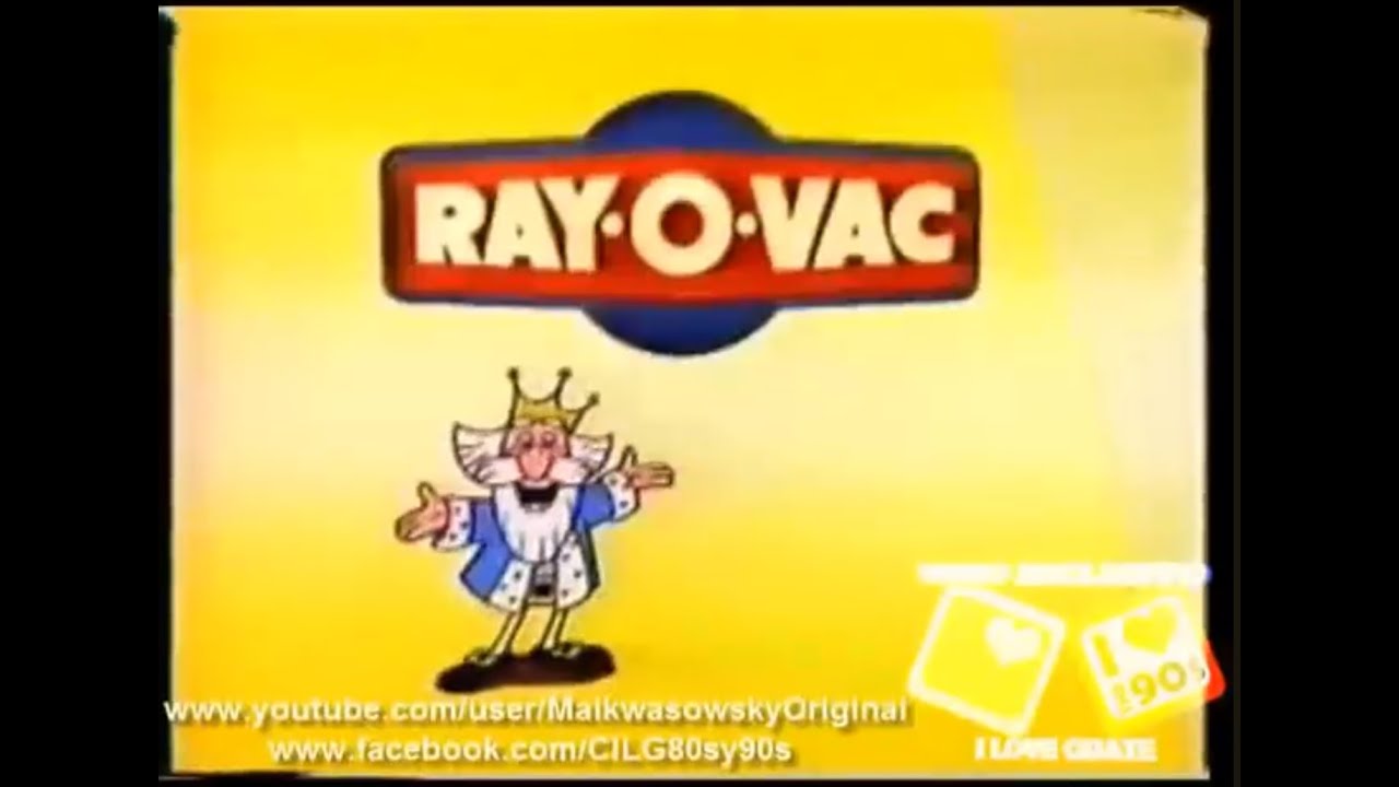 Anuncio Rayo Vac 70s, 80s & 90s
