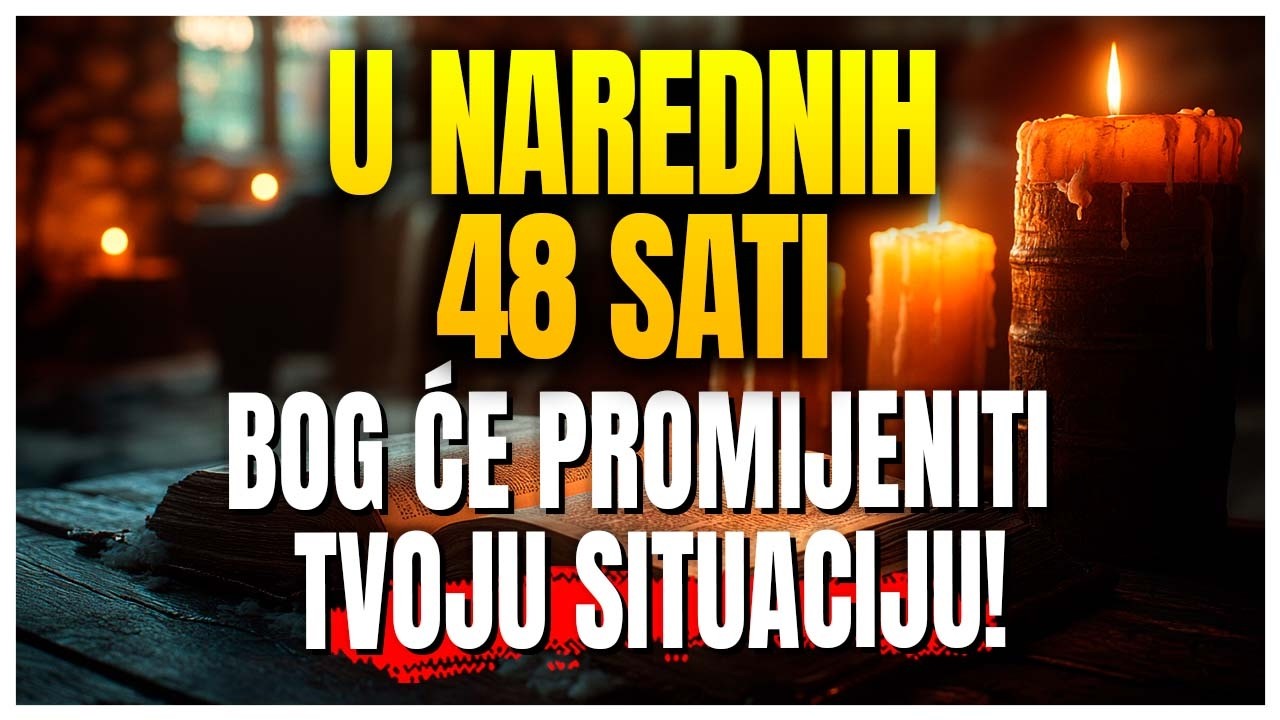 U SLJEDEĆIH 48 SATI sve će se promijeniti — Bog je već POTPISAO dekret!