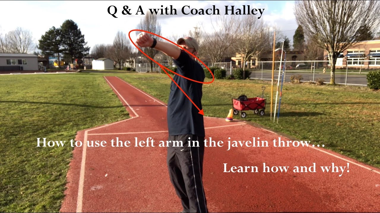 S1E9 - Q & A - How to use your left arm in the javelin throw