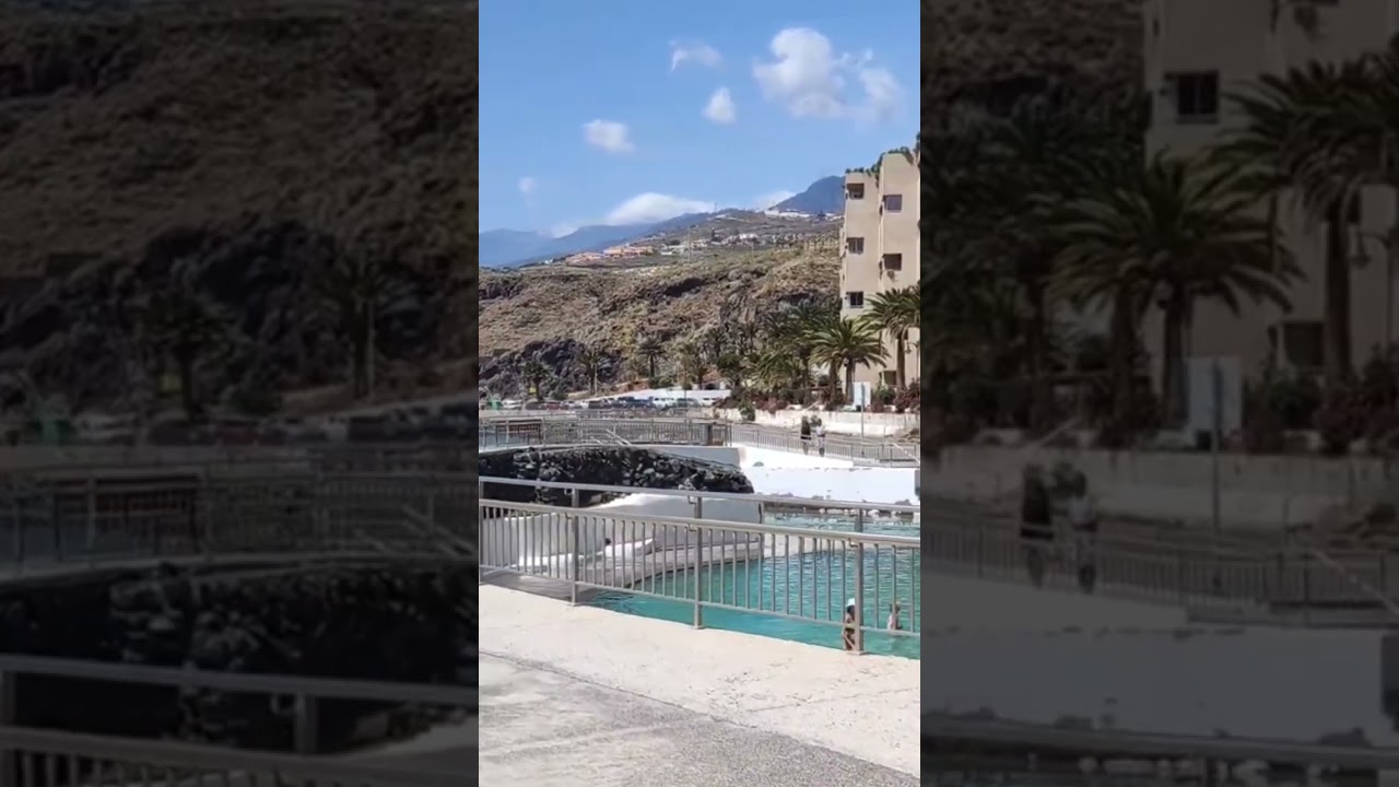 Amazing!!! Swimming in Sea Pool!!! Tenerife, Tabaiba, April