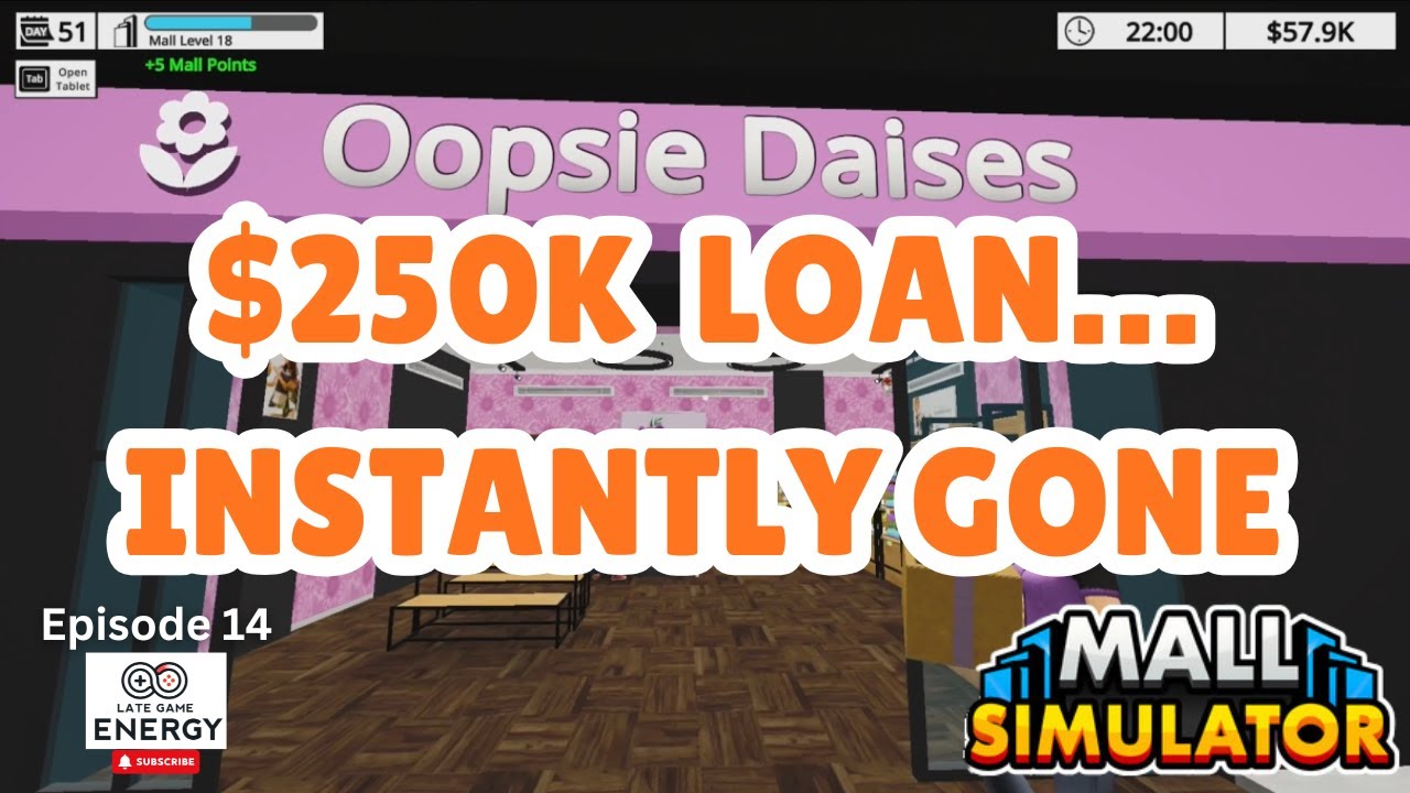The $250k Flip & Florist Expansion | Mall Simulator #14