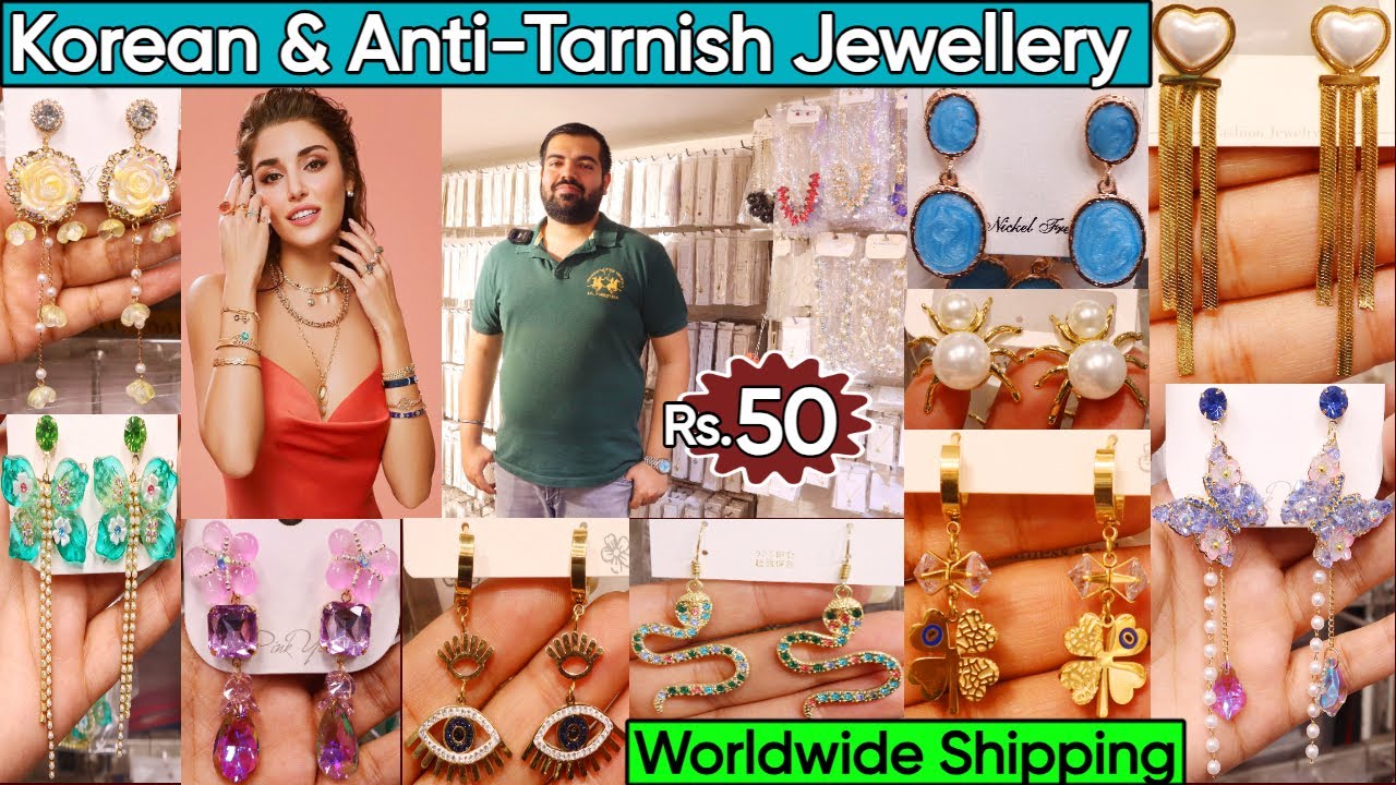 Exclusive Imported Korean, Turkish & Anti-Tarnish Jewellery Collection 2025 | New Celebrity Designs