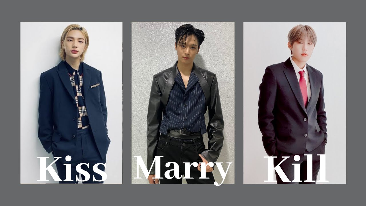 [KPOP GAME] KISS - MARRY - KILL | MALE IDOLS VERSION