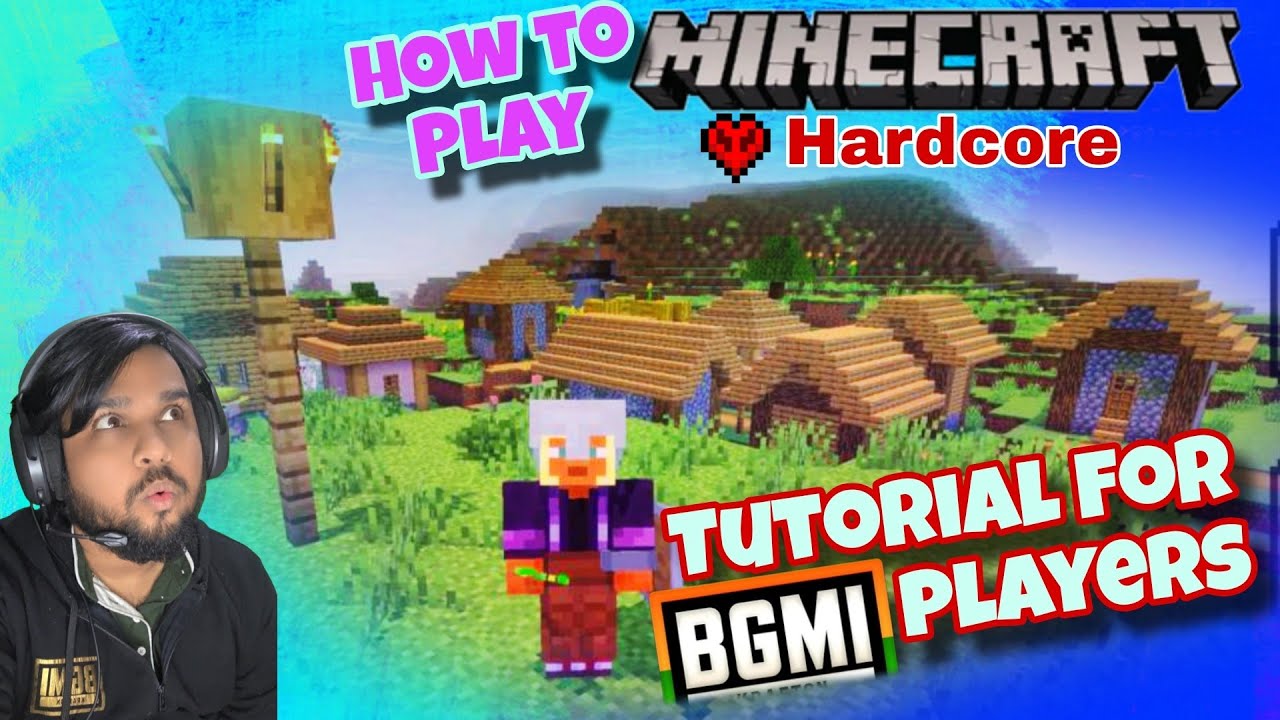 BGMI players ko Minecraft ki coaching #championchacha #funnygameplay 