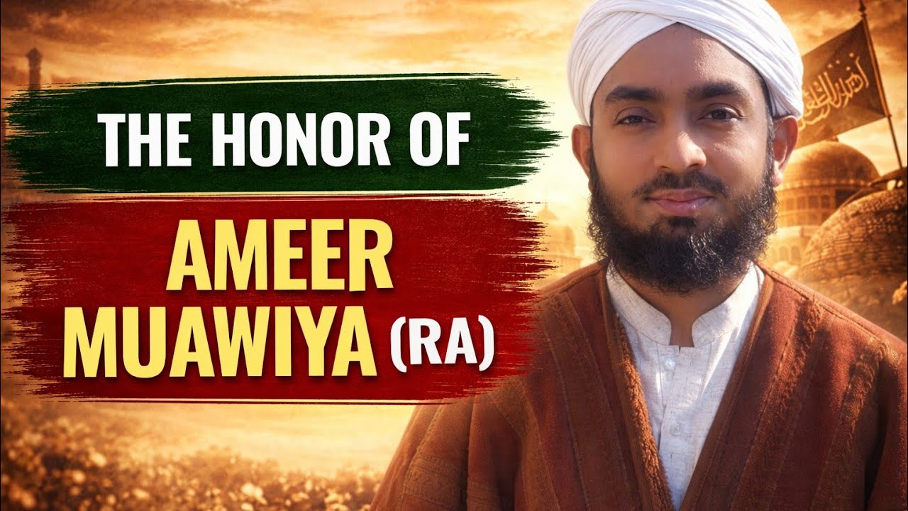 The Honor of Ameer Muawiya (RA) | A Great Companion of the Prophet ﷺ | Muhammad Huzaifa