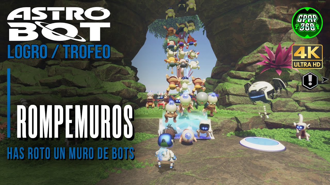 Astro Bot | Logro / Trofeo: Rompemuros (Romper un muro de bots)