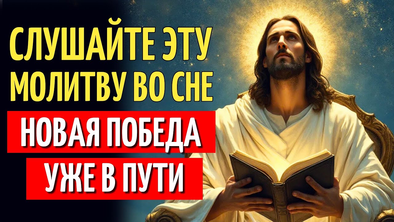 МОЩНАЯ МОЛИТВА, ЧТОБЫ СЛУШАТЬ ВО ВРЕМЯ СНА И ПРИВЛЕЧЬ ЧУДО БОГА | НОЧНАЯ МОЛИТВА