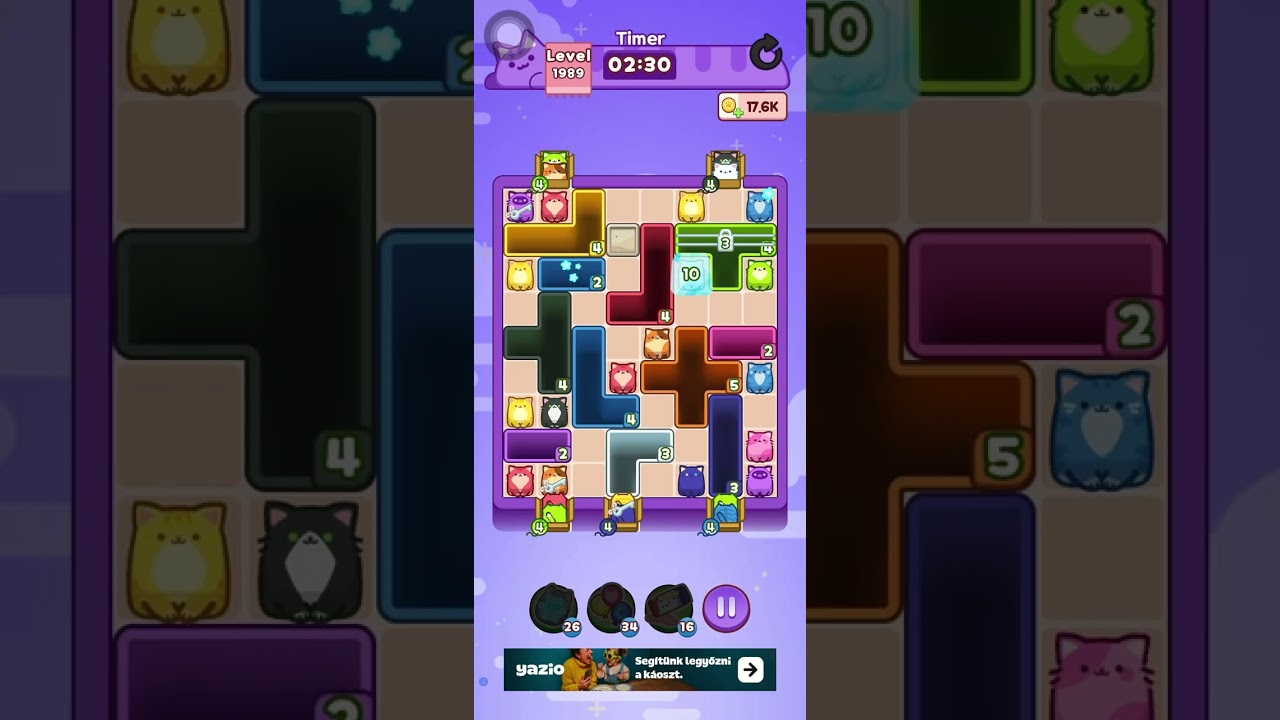 Drop the Cat Level 1986 1987 1988 1989 1990