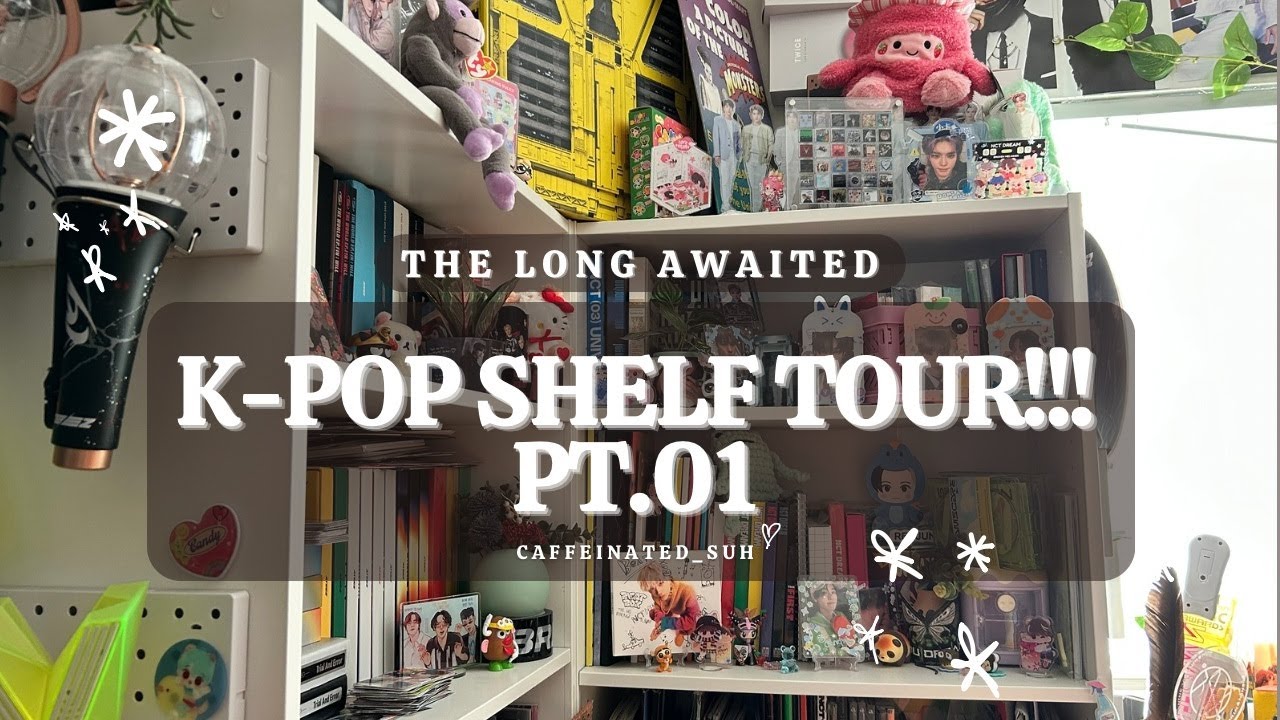 The Long Awaited, K-pop Shelf TOUR!!! PT.01 (2025)