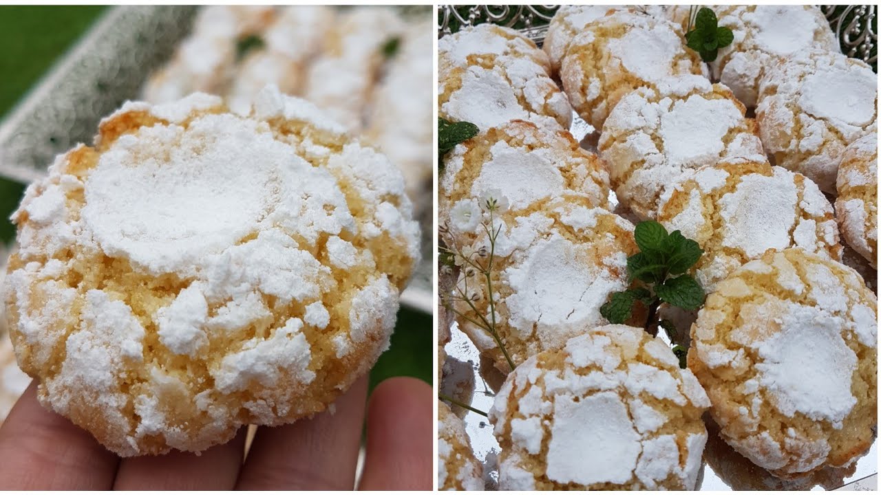 Ghriba noix de coco et semoule extra fondante pour l'aïd 2021🥥🥥😋