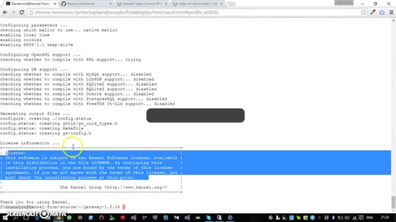 Установка kannel из исходников