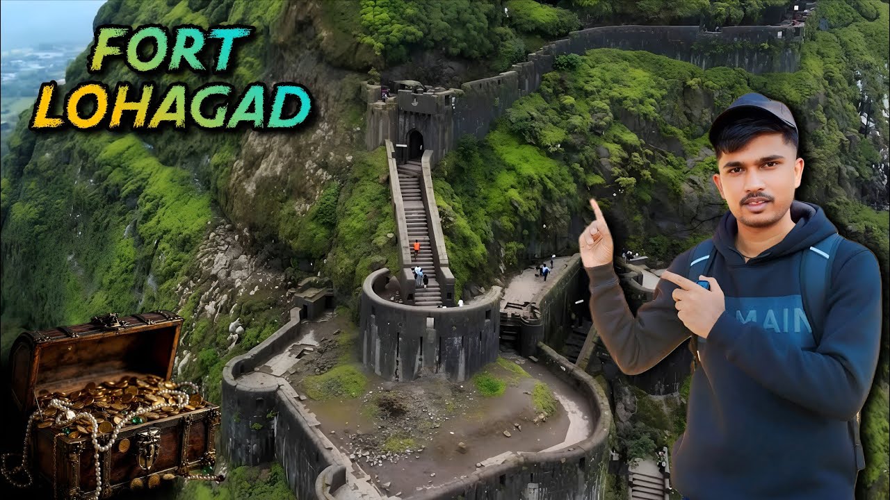 Lohagad Fort | जहाँ खजाना रखा जाता था –वो किला | Exploring Lohagad Fort | COOLSHOTBOIII TUSHAR #vlog