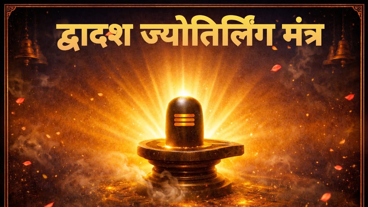 द्वादश ज्योतिर्लिंग मंत्र Dwadash Jyotirlinga Mantra #shiv #shivji #mahashivratri #shivmantra