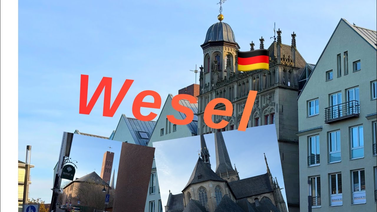 Walking in Wesel Germany / Wesel NRW Deutschland / 23.01.2026
