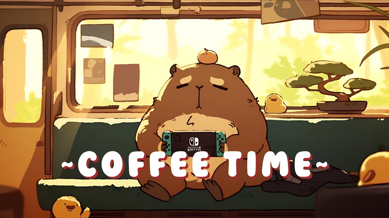 [1 Hour] Capybara Lofi Collection | Relaxing Tunes Collection 🎵