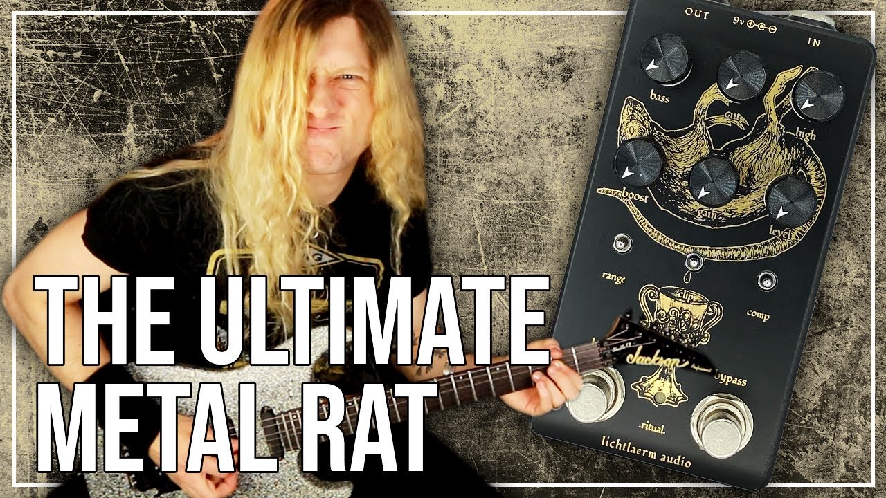 THE ULTIMATE HEAVY METAL RAT - Lichtlearm Audio .Ritual. pedal
