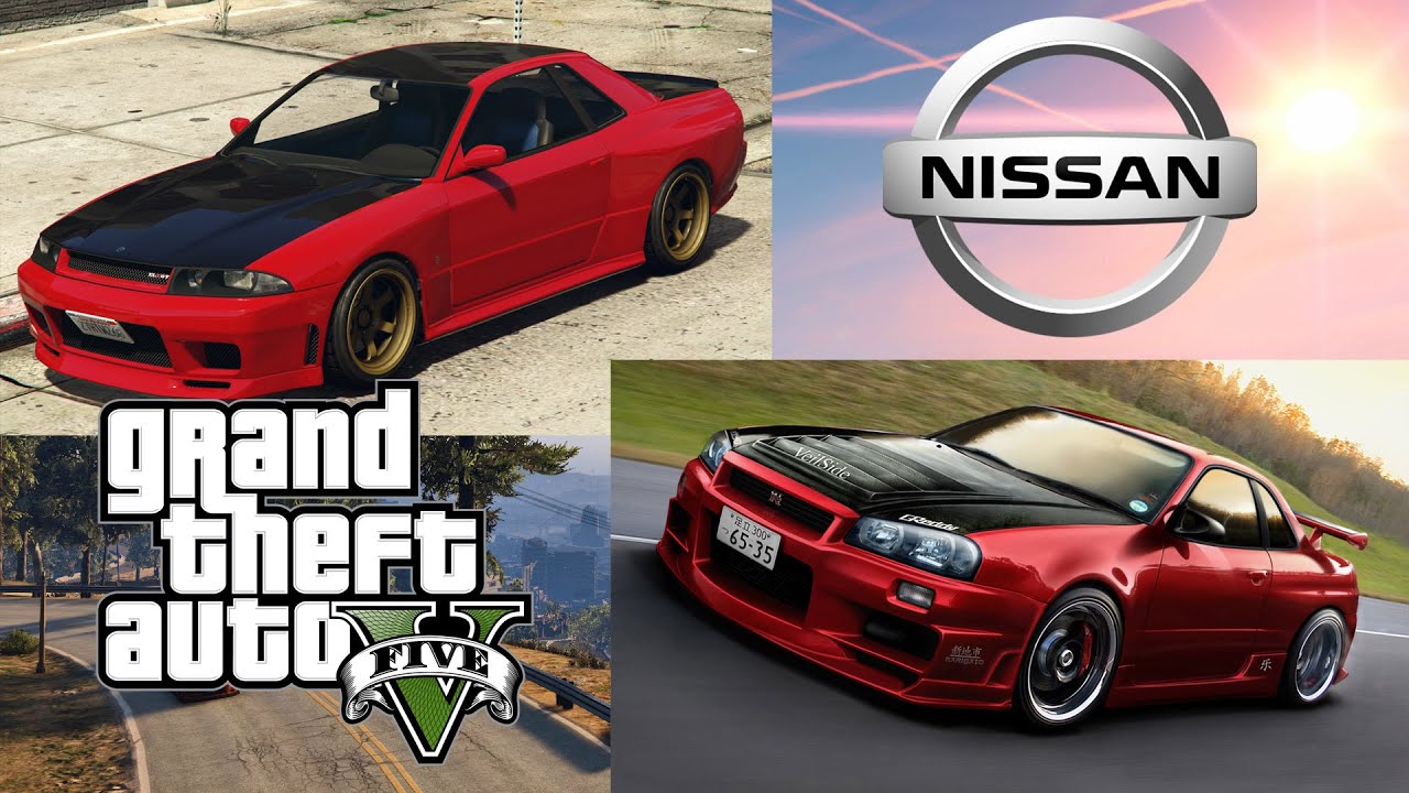 GTA V Cars In Real Life | Nissan Cars