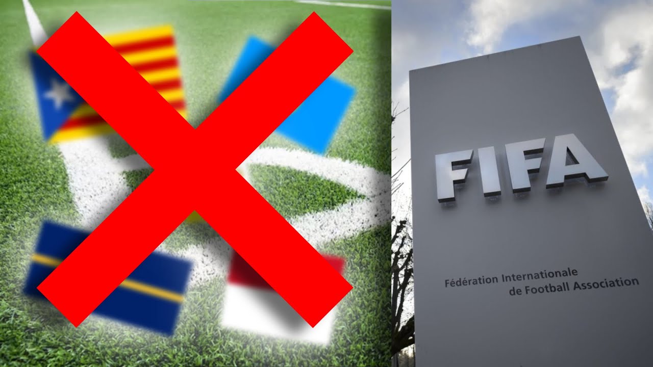 REPREZENTACJE, Które nie są uznawane przez FIFA