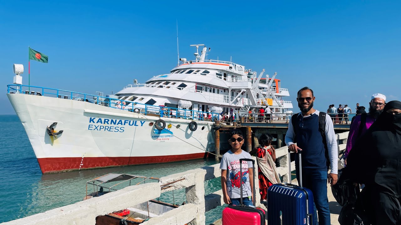 নতুন রুটে কক্সবাজার থেকে সেইন্ট মার্টিন | Karnafuly Express | St Martin | Sayem's World
