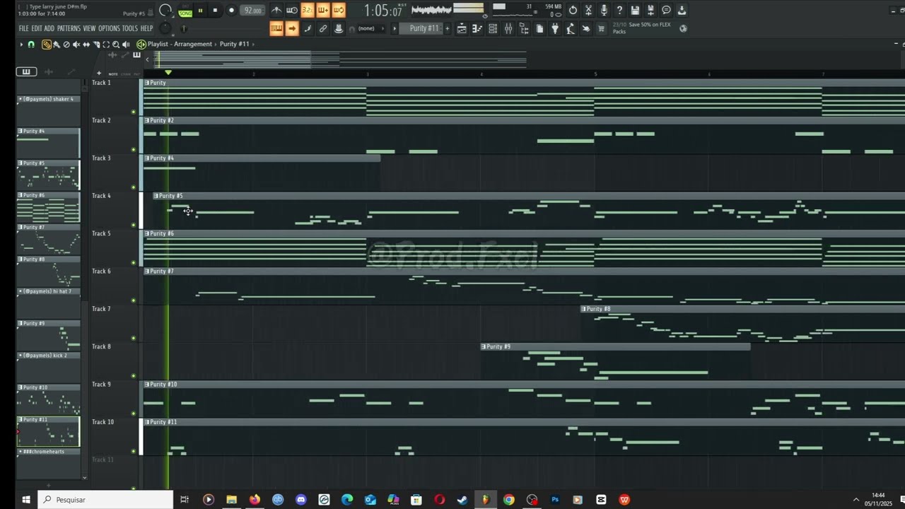 How to create melodies using only Purity 