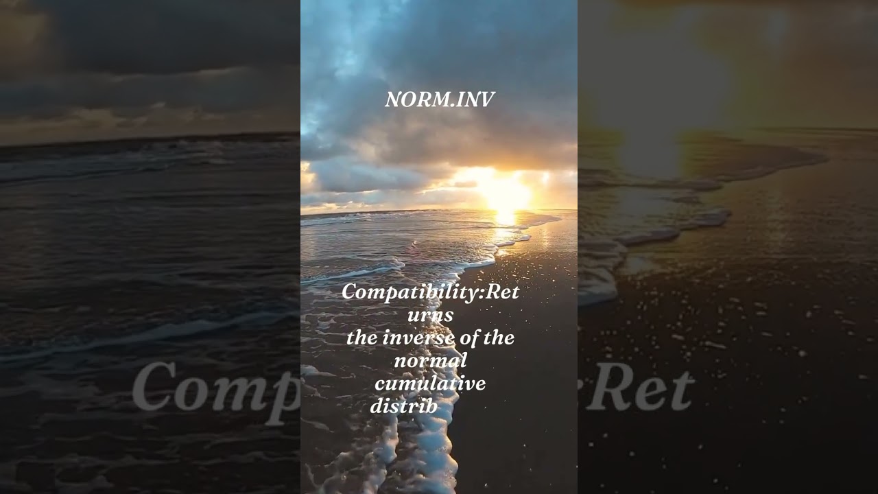 NORM INV