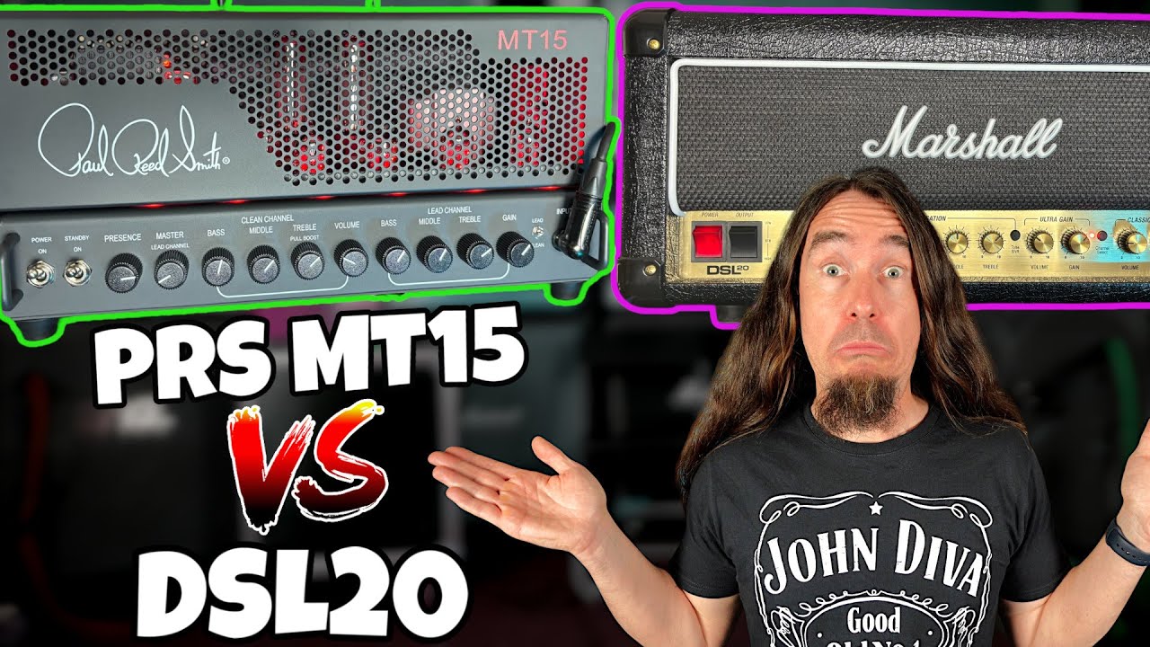 BEDROOM Amps YOU can GIG with | PRS MT15 vs. Marshall DSL20