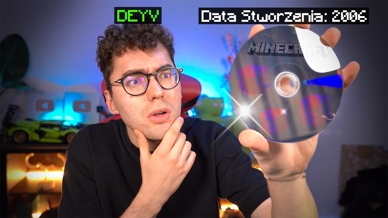 Znalazłem STARĄ PŁYTĘ CD z MINECRAFT! (ma 13 lat)