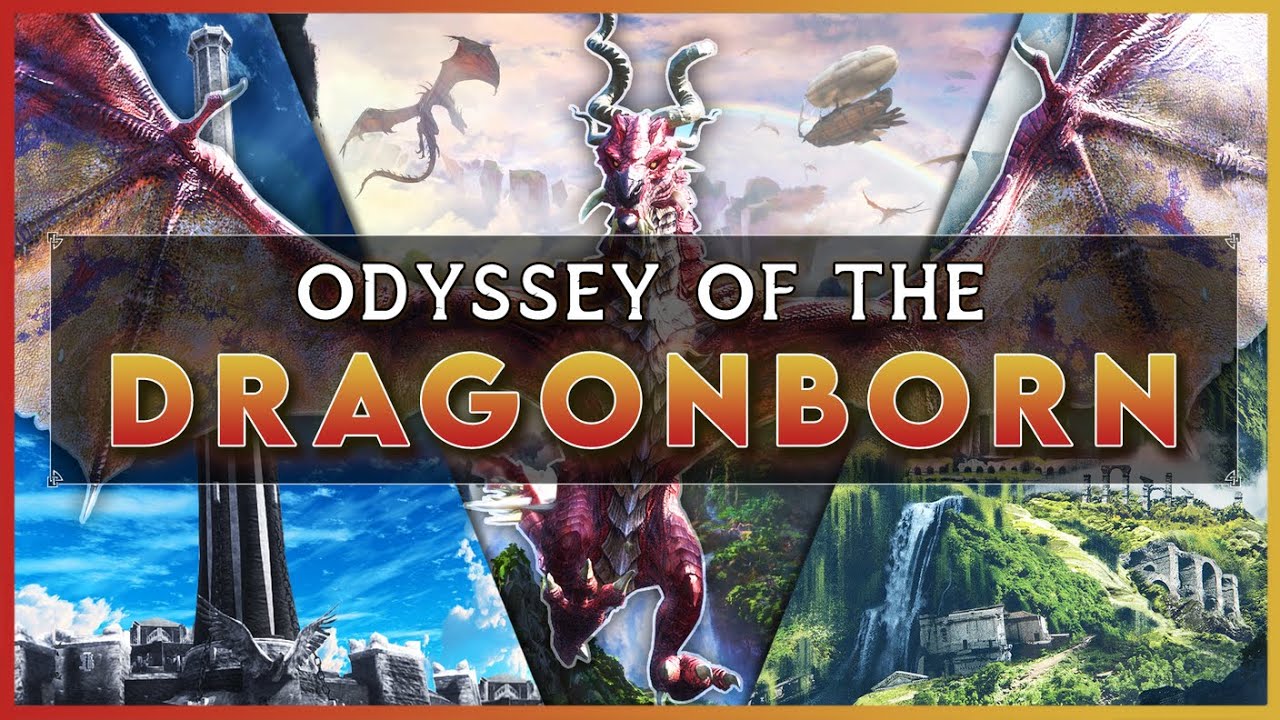 Возможно, самый захватывающий мод DLC для Skyrim | Обновление Odyssey Of The Dragonborn 2023