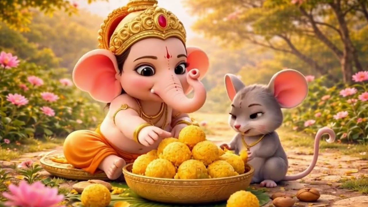 Om Ganpataye Namo Namah 🐘 Kids Mantra Song | Ganesh Bhajan for Children | Fun Learning