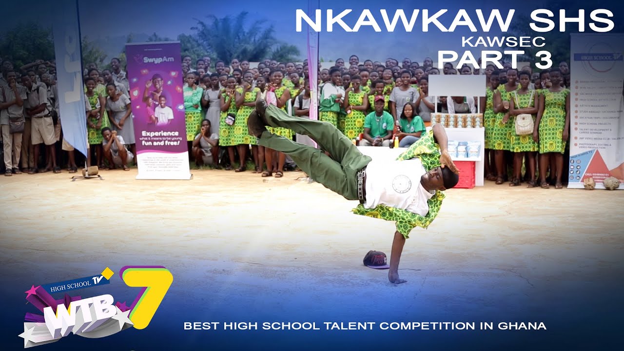 High School TV - THE SENSATIONAL NKAWKAW SHS ON WTB7 PART 3.