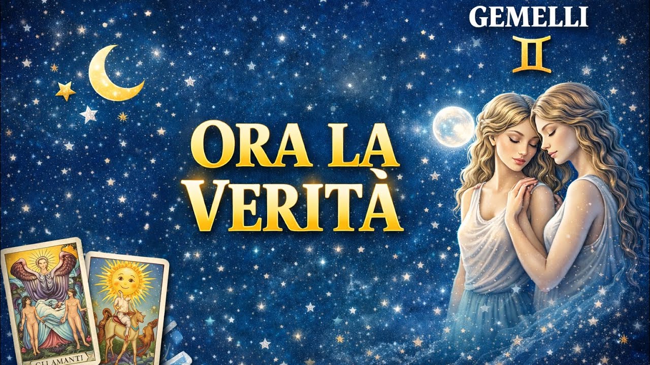 GEMELLI 💥 ORA LA VERITÀ ♥️