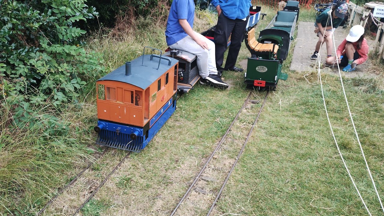 scamp adventures pt1 the brockwell park miniature railway