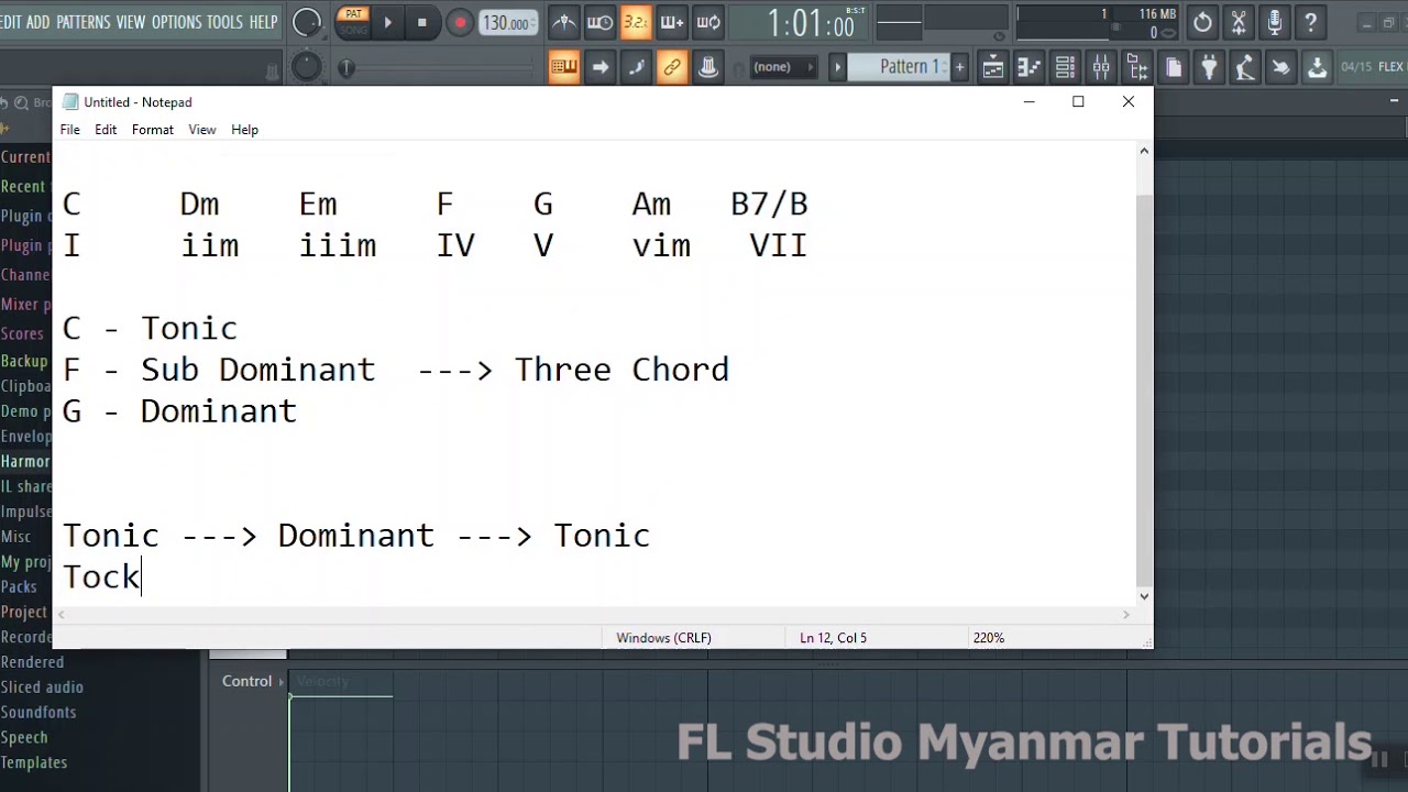 Chord Progression အပိုင်း ၁