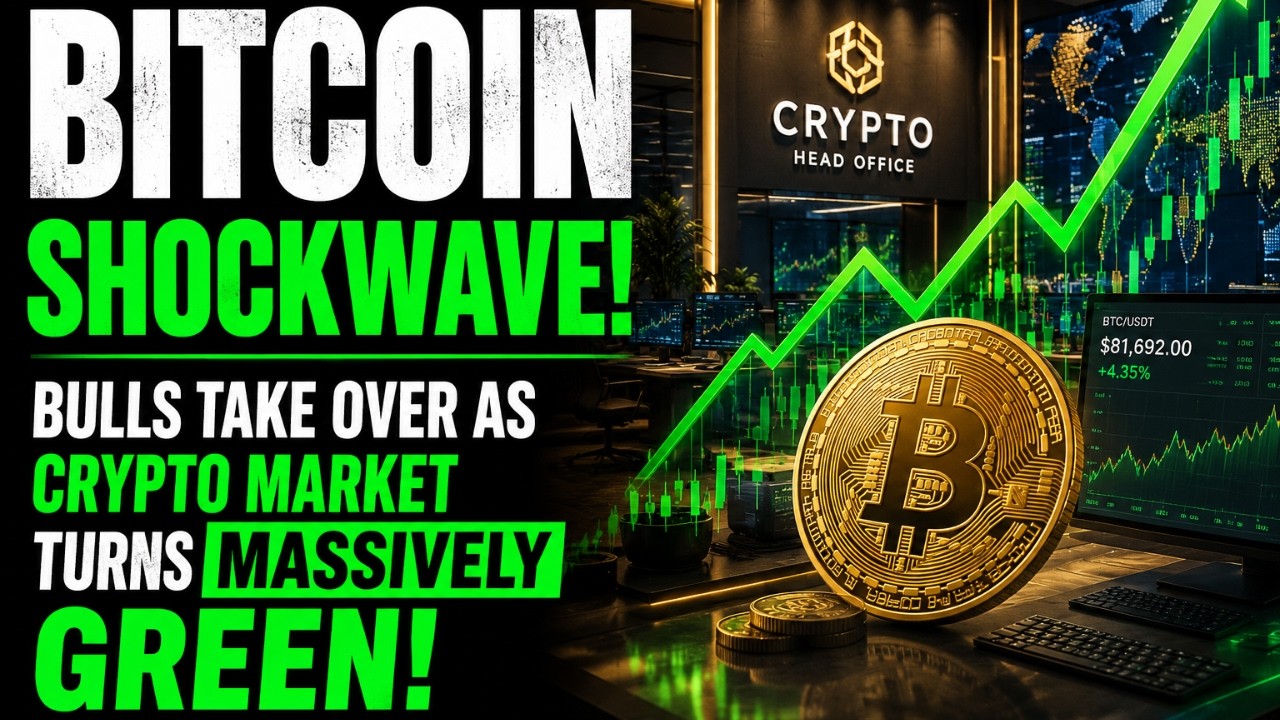 🚨 BITCOIN SHOCKWAVE! Bulls Take Over as Crypto Market Turns MASSIVELY Green