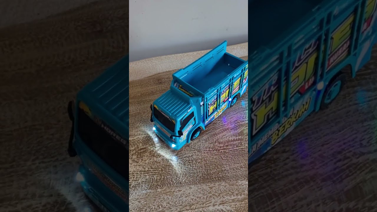 Unboxing ASMR Indonesian Truck Oleng #truck #truk #trukoleng