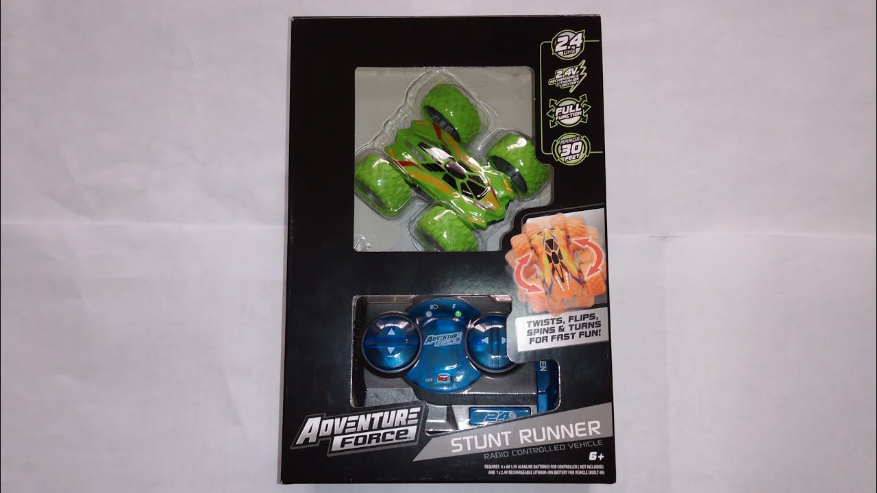 Unboxing Walmart $10 Adventure Force Stunt Runner