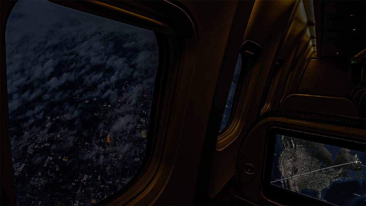 DARK Luxurious Private First Class to Istanbul | Ultra-Realistic Flight Ambience | Flight Map | Zen