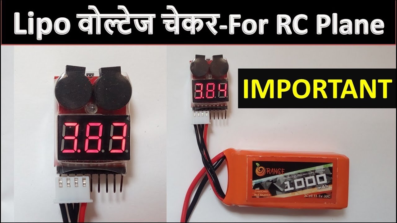 Lipo Voltage Checker