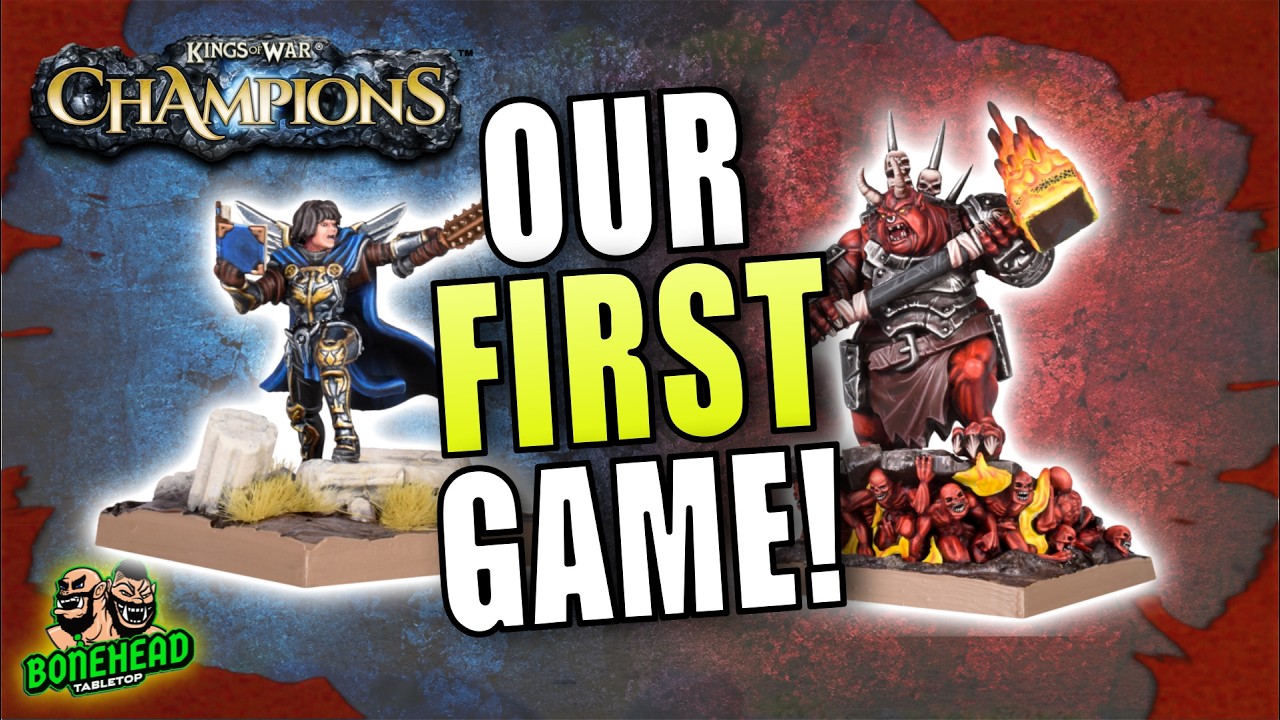 Kings of War Champions &ndash; Our First Battle!