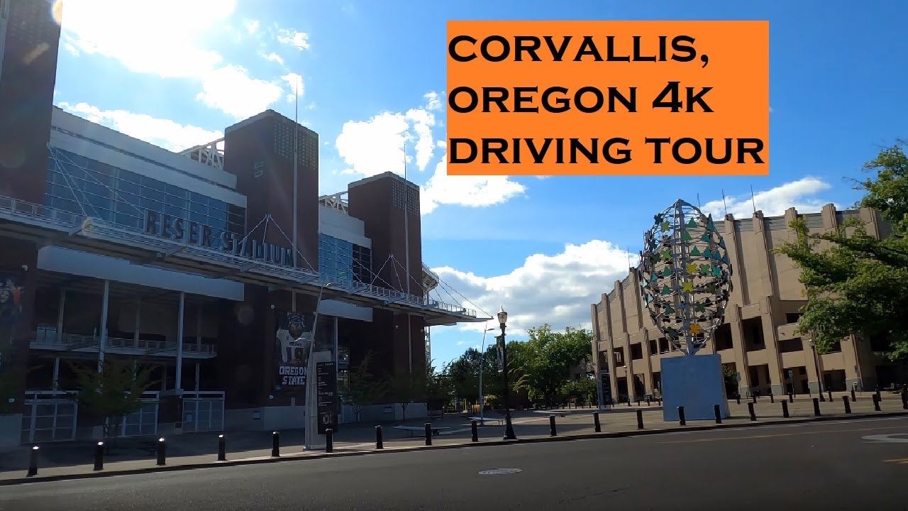 Corvallis, Oregon | 4k Driving Tour